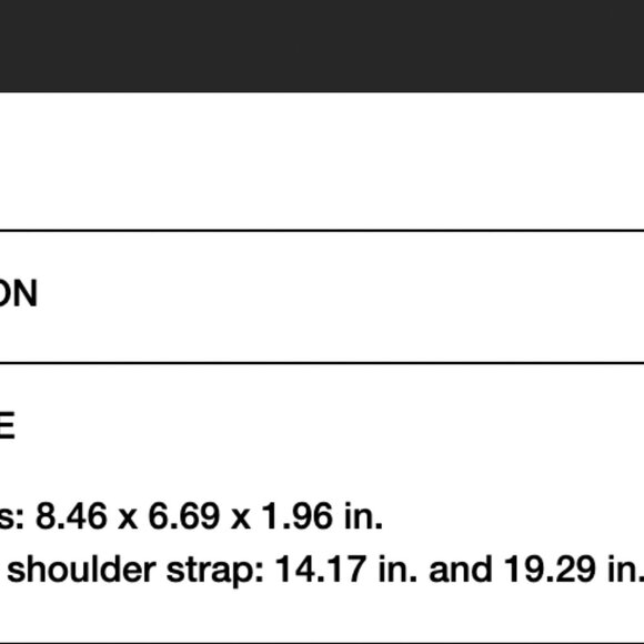 A.P.C. Black Crossbody Bag with Gold Accents - Picture 9 of 10